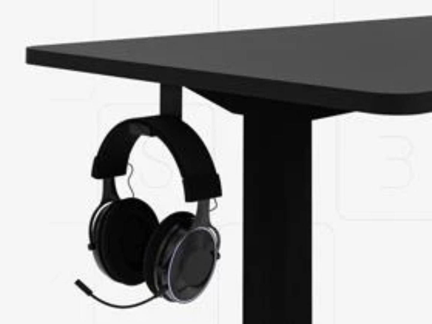 Стіл з електрорегулюванням висоти Mealux PowerDesk Duo Black (EVO-242 Duo B/B) — фото 3
